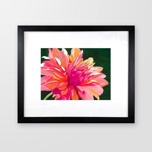 Dahlia-Watercolor