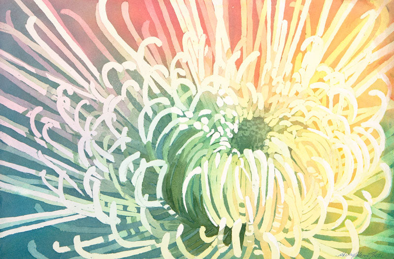 Radiating-Watercolor
