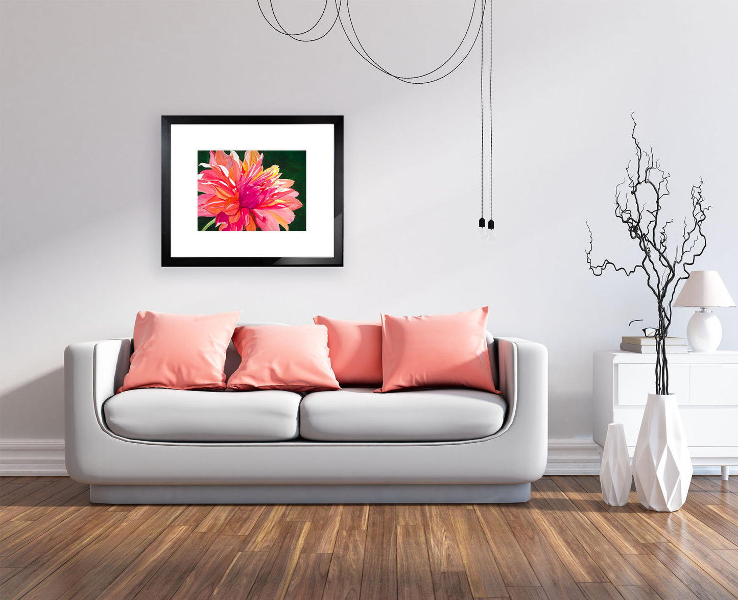 Dahlia-Watercolor