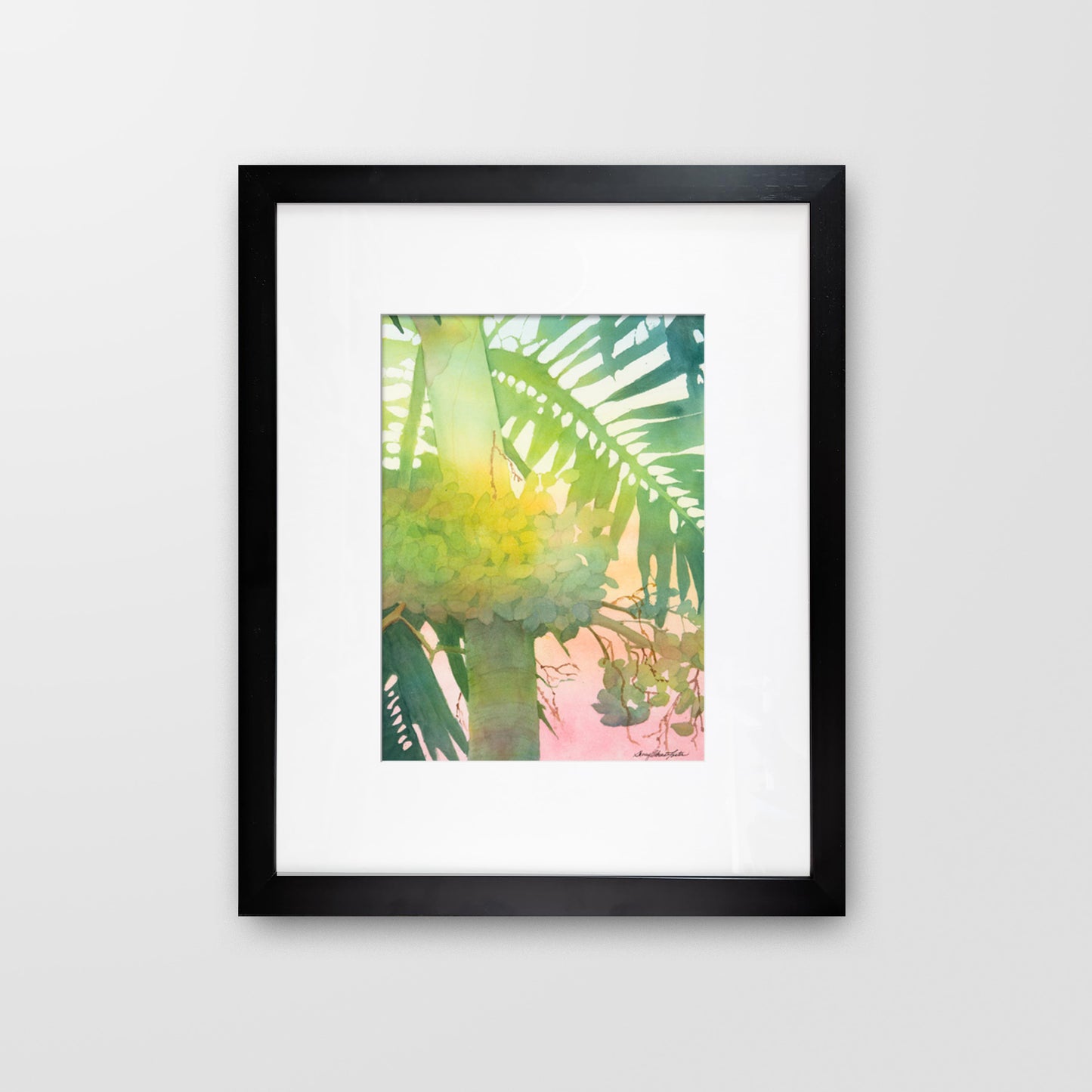 Sanibel Sunset-Watercolor